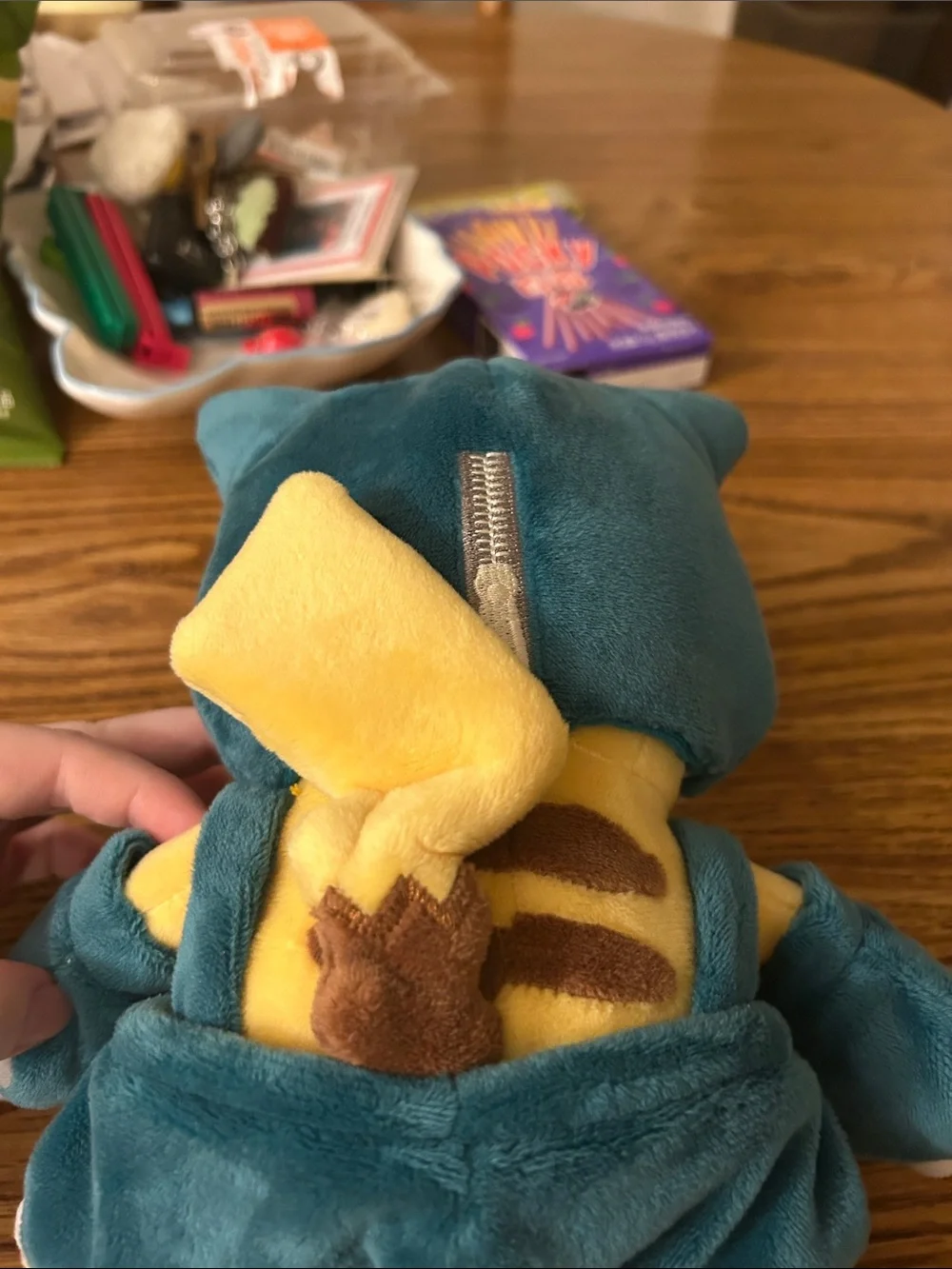 Pikachu Dressed as Snorlax Plush Official Pokémon Center